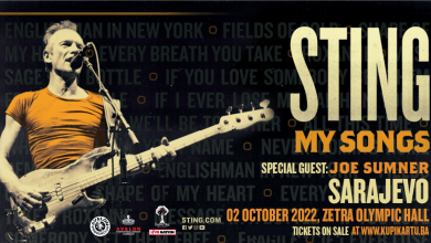 Photo of Sting u Sarajevu pjeva 2. oktobra za svoj rođendan