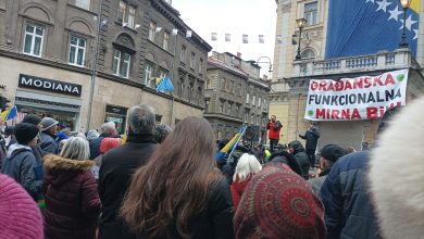 Photo of Skup građana u Sarajevu: Hoćemo građansku i funkcionalnu BiH