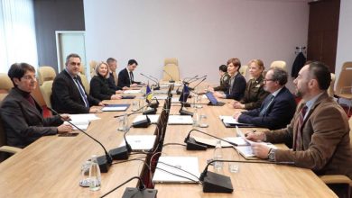 Photo of Sarajlić, Krišto i komandantica NATO štaba razgovarali o odbrani i sigurnosti u BiH