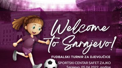 Photo of Turnir u fudbalu ‘Welcome to Sarajevo’ za djevojčice povodom Dana grada Sarajeva