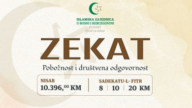 Photo of Vijeće muftija: SADEKATUL-FITR iznosi 8, 10 i 20 KM