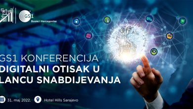Photo of Konferencija GS1 BiH o digitalnom otisku proizvoda krajem maja u Sarajevu