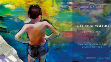 Photo of Izložba italijanskog umjetnika Malakarnea u Umjetničkoj galeriji BiH