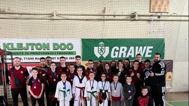 Photo of Taekwondo klub ‘Šampion’  prvak prvenstva Kantona Sarajevo