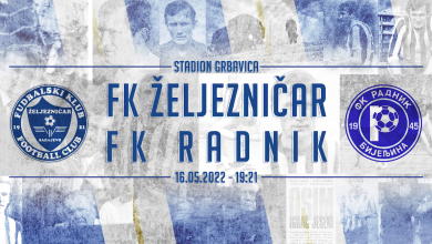 Photo of Utakmica Željezničar – Radnik večeras u 19:21 u spomen na Ivicu Osima