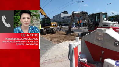 Photo of TVSA/Još jedan vreo dan u Sarajevu, sindikati apeluju na zaštitu radnika