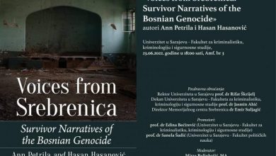 Photo of Promocija knjige „Voices from Srebrenica: Survivor Narratives of the Bosnian Genocide“