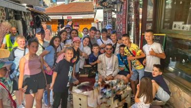 Photo of Džeko na ulicama Baščaršije uživa u društvu najmlađih fanova
