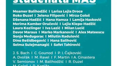 Photo of Studenti Muzičke akademije UNSA na Majskim muzičkim svečanostima