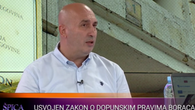 Photo of Osmanović za Špicu: Usvojen zakon o dopunskim pravima boraca