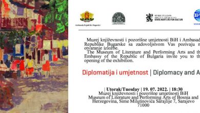 Photo of Sutra otvorenje izložbe ‘Diplomatija i umjetnost’