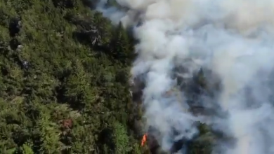 Photo of Požar u blizini Bugojna još aktivan, u pomoć stigao helikopter Oružanih snaga BiH