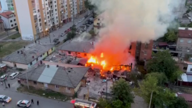 Photo of (VIDEO) U požaru na Dolac Malti izgorjele barake i stambeni objekat