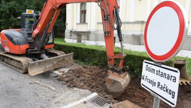 Photo of Započeli radovi na sanaciji Ulice Franje Račkog, vrijednost projekta 319.400 KM