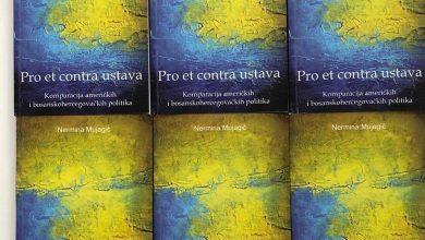 Photo of Nova knjiga prof. dr Nermine Mujagić: “Pro et contra ustava – Komparacija američkih i bosanskohercegovačkih politika“
