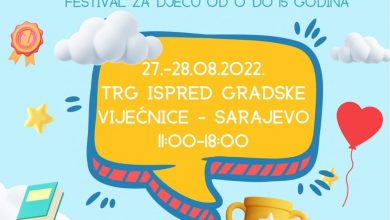 Photo of Dječiji festival “Back to school” ovaj vikend preko puta Vijećnice