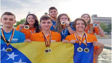 Photo of Učenici Druge gimnazije Sarajevo donijeli zlato sa STEM olimpijade