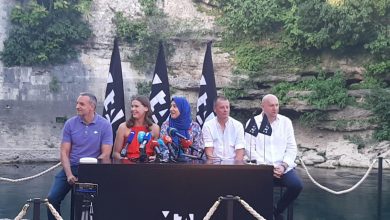 Photo of TVSA uživo iz Mostara : Doček Lane Pudar