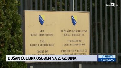 Photo of Vijesti TVSA: Dušan Ćulibrk osuđen na 20 godina