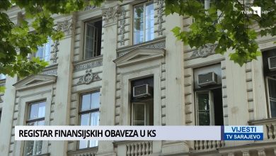 Photo of Vijesti TVSA: Registar finansijskih obaveza u KS