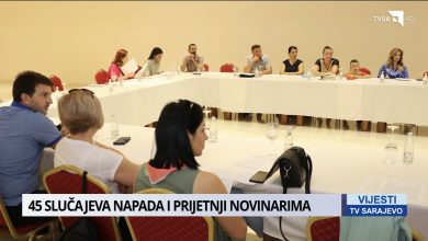 Photo of Vijesti TVSA/ 45 slučajeva napada i prijetnji novinarima
