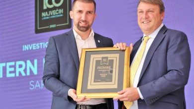 Photo of Ministarstvo privrede KS bilo strateški partner Međunarodnoj poslovnoj konferenciji “100 najvećih u BiH i regiji”