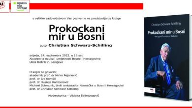Photo of Na promociju knjige “Prokockani mir” došao i visoki predstavnik u BiH