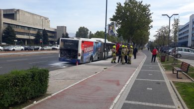 Photo of Kod RTV doma se zapalio autobus, nema povrijeđenih
