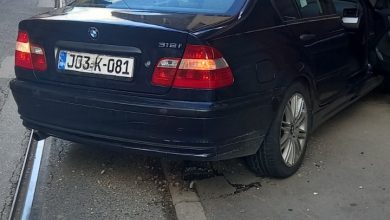 Photo of Zbog udesa na Baščaršiji obustavljen tramvajski saobraćaj