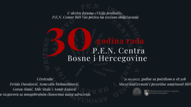 Photo of 30 godina rada P.E.N. Centra BiH