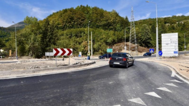 Photo of Završava se sanacija puta Tarčin – Bradina, prestaje privremena izmjena saobraćaja