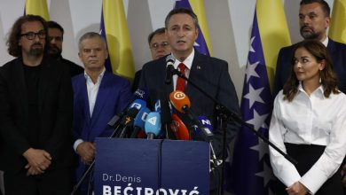 Photo of Denis Bećirović proglasio pobjedu za člana Predsjedništva BiH