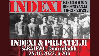 Photo of Sutra koncertni spektakl “Indexi i prijatelji”