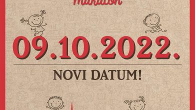 Photo of U Sarajevu 9. oktobra Crvena jabuka Bambini maraton