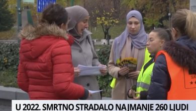 Photo of U 2022. smrtno stradalo 260 osoba u saobraćajnim nesrećama