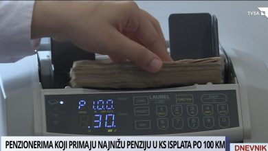 Photo of Dnevnik TVSA/ Penzionerima koji primaju najnižu  penziju u  KS slijedi isplata od 100KM