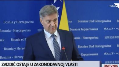 Photo of TVSA/ Zvizdić ostaje u zakonodavnoj vlasti