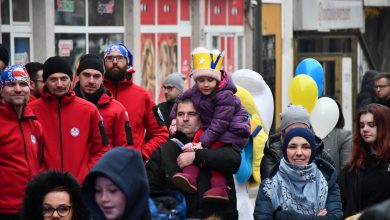 Photo of Veliki broj građana na ulicama Ilidže povodom Dana državnosti