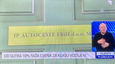 Photo of Vijesti TVSA: Autoceste BiH, od sutra 10% niža cijena za klasu vozila IV
