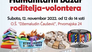 Photo of U subotu humanitarni bazar u OŠ ‘Džemaludin Čaušević’ u Sarajevu