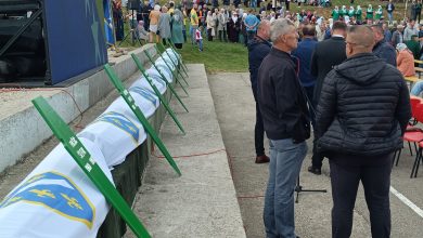 Photo of Klanjana dženaza-namaz za osam žrtava zločina počinjenog u Kotor-Varoši