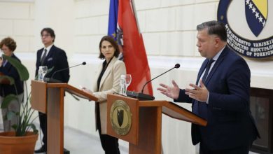 Photo of Austrijska ministrica Edtstadler u Sarajevu: Cilj je puno članstvo u EU za cijeli region, uključujući i BiH