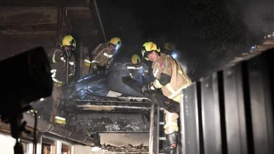 Photo of U naselju Širokača gore krovovi dvije kuće