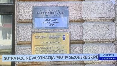 Photo of Sutra počinje vakcinacija protiv sezonske gripe, na raspolaganju 7.761 vakcina