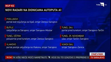 Photo of MUP KS: Novi radari na dionicama autoputa A1