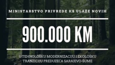 Photo of Delić: Ministarstvo privrede ulaže novih 900.000 KM u tehnološku modernizaciju i ekološku tranziciju preduzeća “Sarajevo – šume”