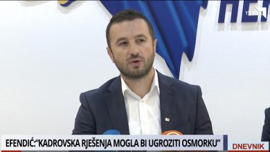 Photo of Dnevnik TVSA/ Efendić: Kadrovska rješenja mogla bi ugroziti Osmorku