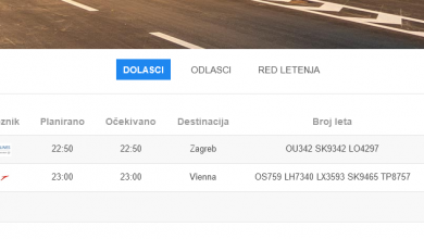Photo of Zbog magle otkazano nekoliko letova iz Sarajeva