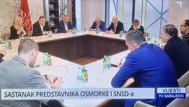 Photo of Vijesti TVSA / Sastanak predstavnika SNSD-a i stranaka Osmorke