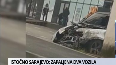 Photo of U Istočnom Sarajevu zapaljena dva vozila